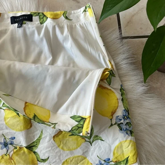 Talbots Lemon Miniskirt - Picture 3 of 6